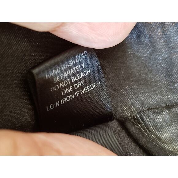 Express Suede Jacket Women Small Black Eyelet Embellished Long Sleeve Open Front - Picture 7 of 12